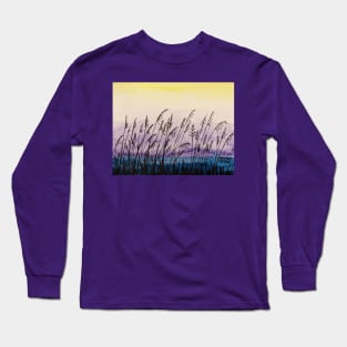 Sea oats by dawns early light Long Sleeve T-Shirt